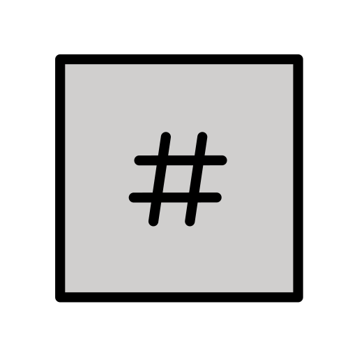 Hash Key on OpenMoji