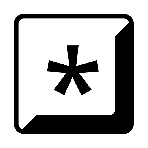 Keycap: * on Noto Emoji