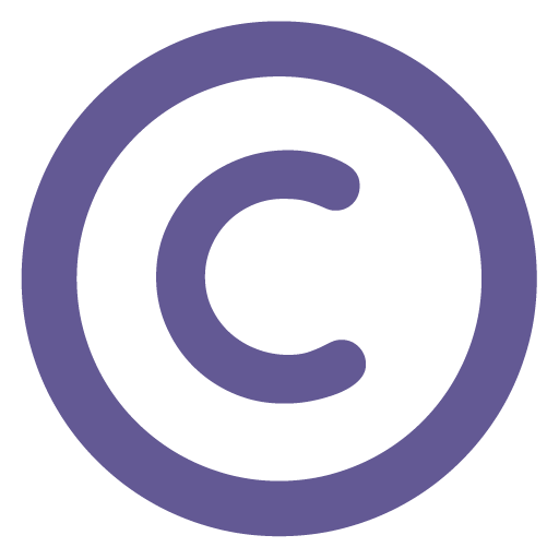 Copyright Sign on Microsoft Fluent