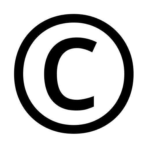 Copyright Sign on Noto Emoji