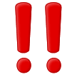 Double Exclamation Mark on Samsung