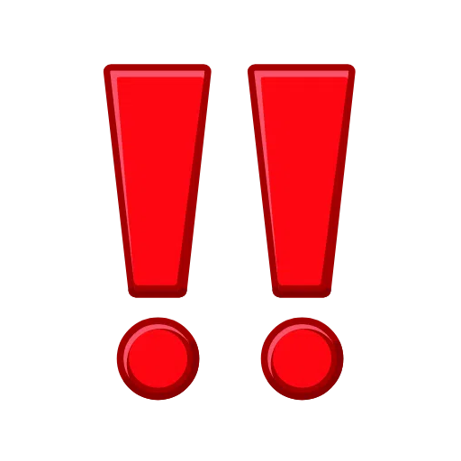 Double Exclamation Mark on Telegram