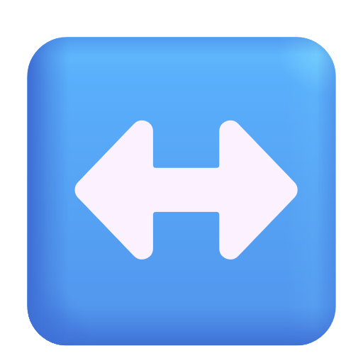Left Right Arrow on Microsoft 3D