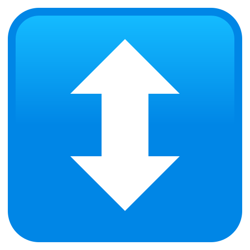 Up Down Arrow on JoyPixels