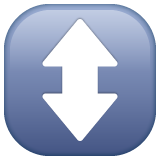 Up Down Arrow on WhatsApp