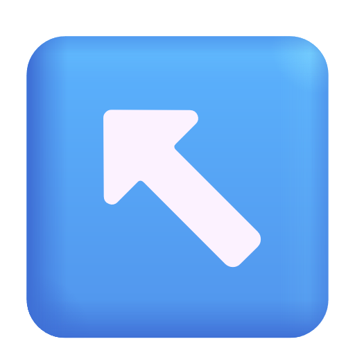 North West Arrow on Microsoft 3D