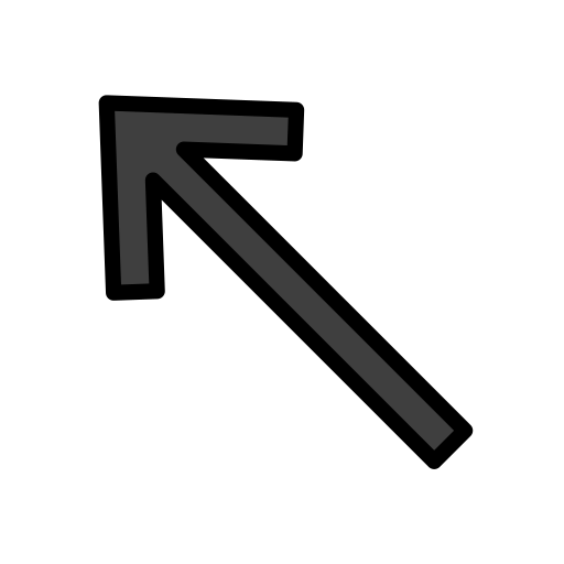 North West Arrow on OpenMoji