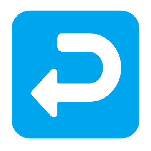 Leftwards Arrow With Hook on Microsoft Fluent