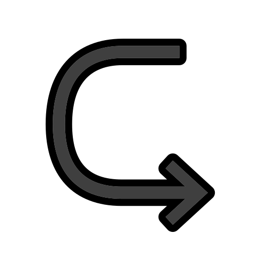 Rightwards Arrow With Hook on OpenMoji