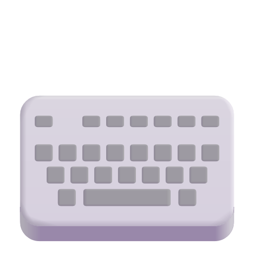 Keyboard on Microsoft 3D