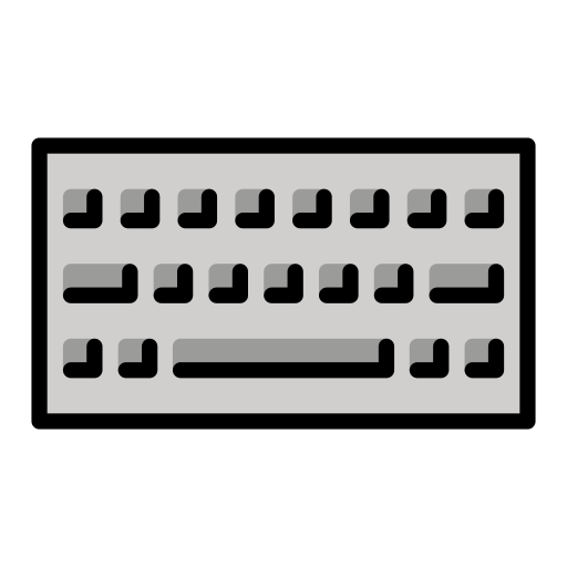 Keyboard on OpenMoji