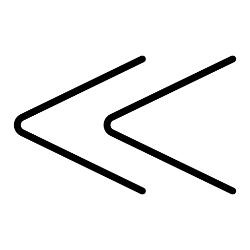 Black Left-pointing Double Triangle on OpenMoji