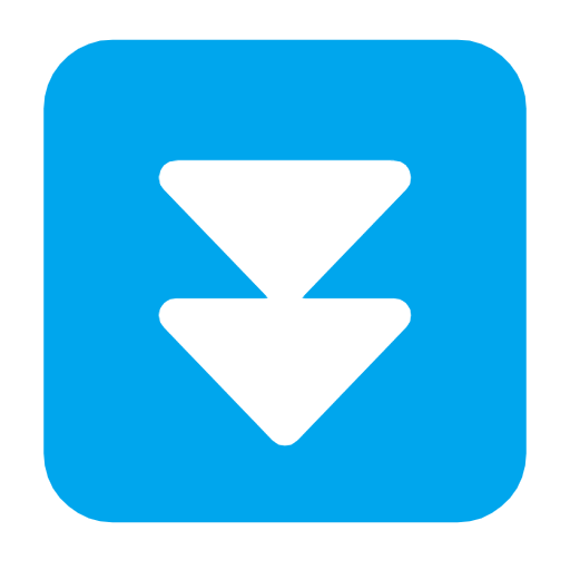 Black Down-pointing Double Triangle on Microsoft Fluent