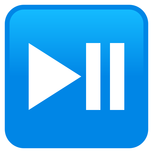 Play Or Pause Button on JoyPixels