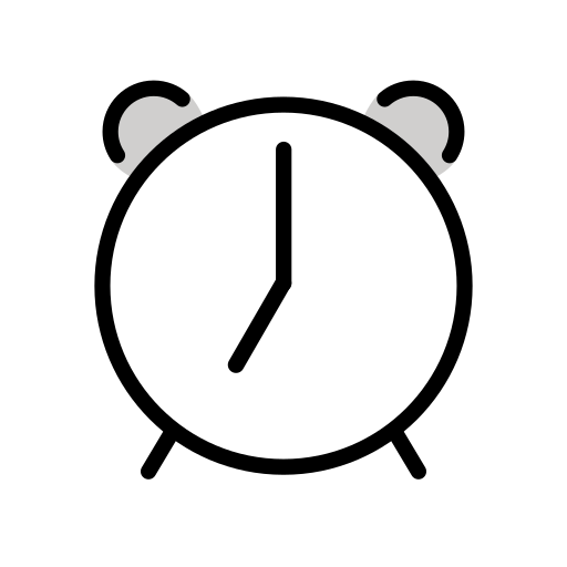 Alarm Clock on OpenMoji