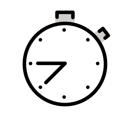 Stopwatch on OpenMoji