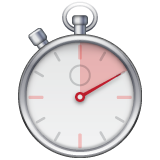 Stopwatch on WhatsApp