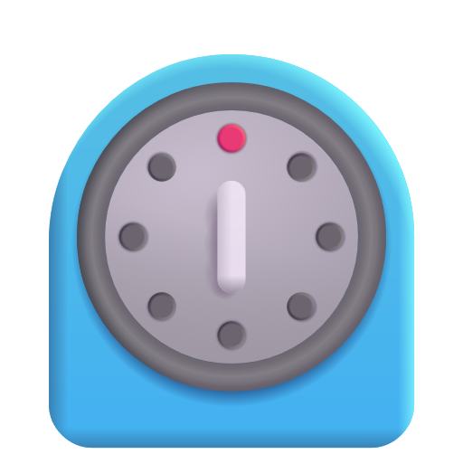 Timer Clock on Microsoft 3D