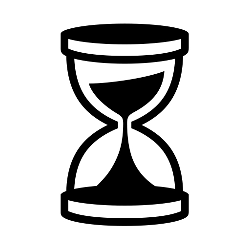 Hourglass With Flowing Sand on Noto Emoji