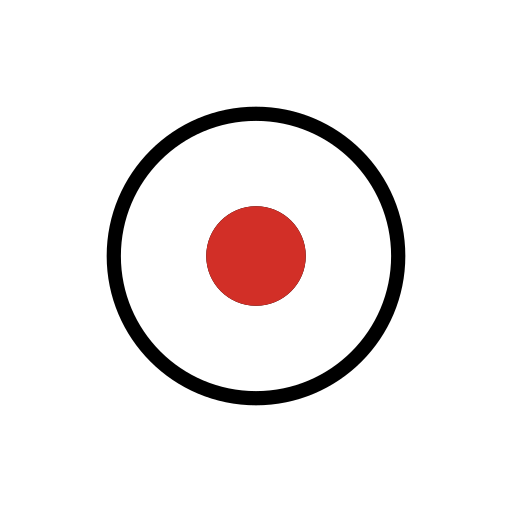 Record Button on OpenMoji