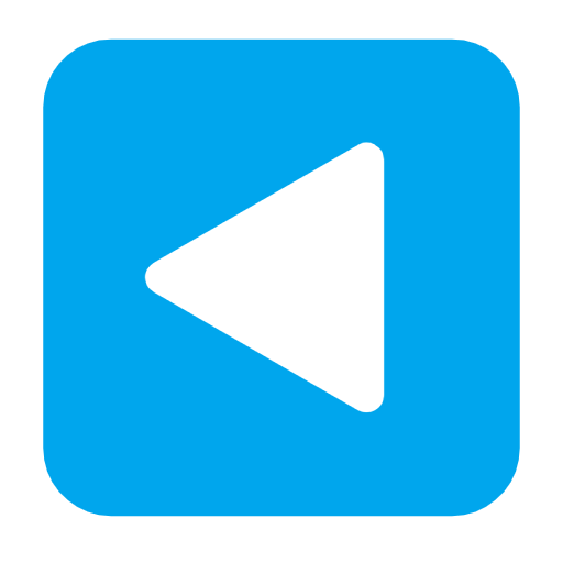 Black Left-pointing Triangle on Microsoft Fluent