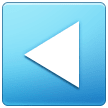Black Left-pointing Triangle on Samsung