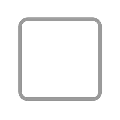 White Medium Square on Microsoft Fluent
