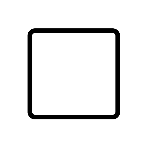 White Medium Square on Noto Emoji