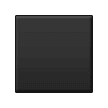 Black Medium Square on Samsung