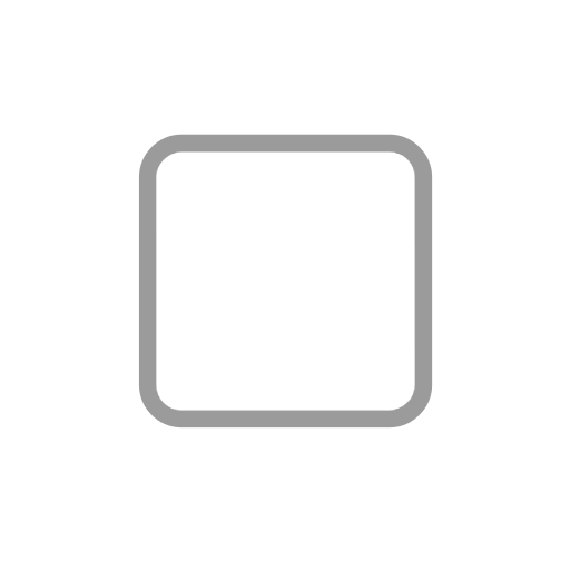 White Medium Small Square on Microsoft Fluent
