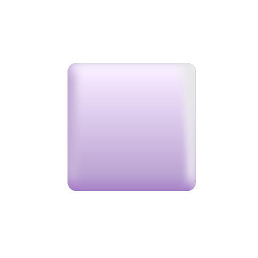 White Medium Small Square on Microsoft 3D