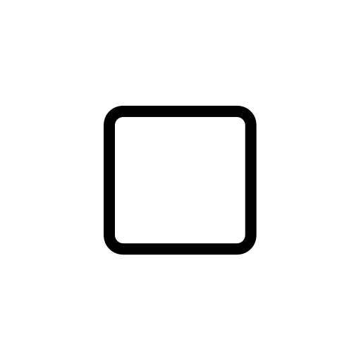 White Medium Small Square on Noto Emoji