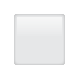 White Medium Small Square on WhatsApp