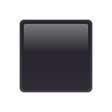 Black Medium Small Square on WhatsApp