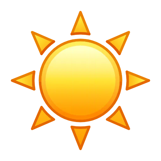 Black Sun With Rays on Telegram