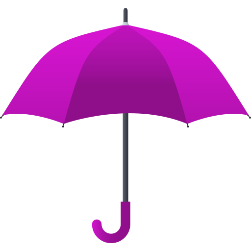 Umbrella on JoyPixels