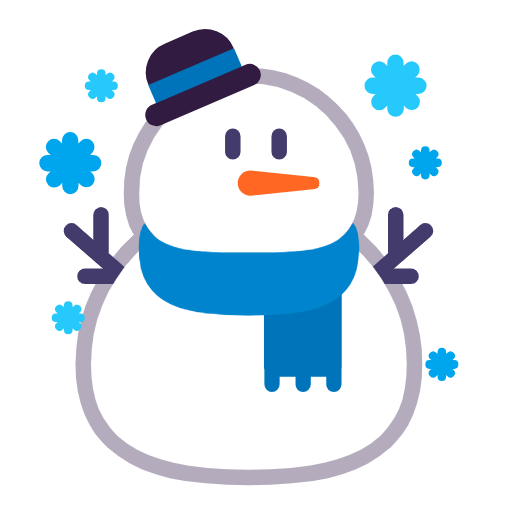 Snowman on Microsoft Fluent