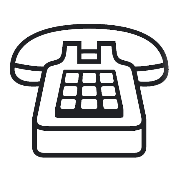 Black Telephone on Noto Emoji
