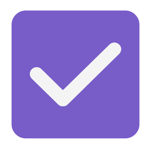 Ballot Box With Check on Microsoft Fluent