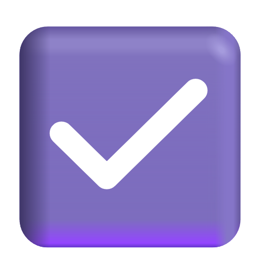 Ballot Box With Check on Microsoft 3D