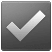 Ballot Box With Check on Samsung