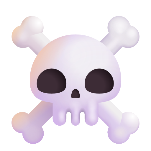 Skull And Crossbones on Microsoft 3D
