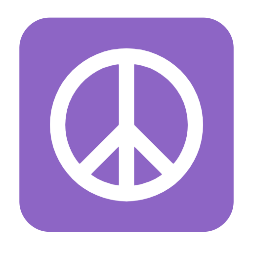 Peace Symbol on Microsoft Fluent