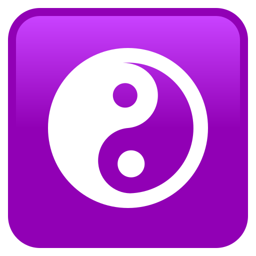 Yin Yang on JoyPixels