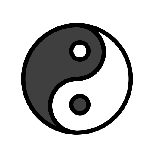 Yin Yang on OpenMoji