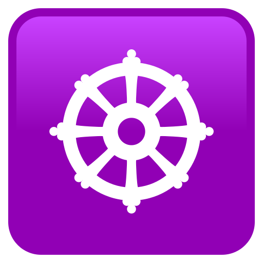 Wheel Of Dharma on JoyPixels