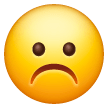 Frowning Face on Samsung