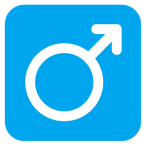 Male Sign on Microsoft Fluent