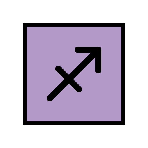Sagittarius on OpenMoji