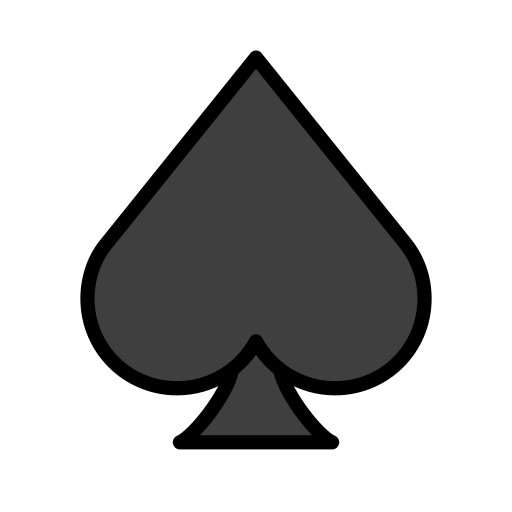 Black Spade Suit on OpenMoji